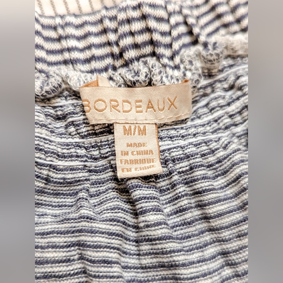 Anthropologie Bordeaux Off Shoulder Top Size M - Picture 3 of 7